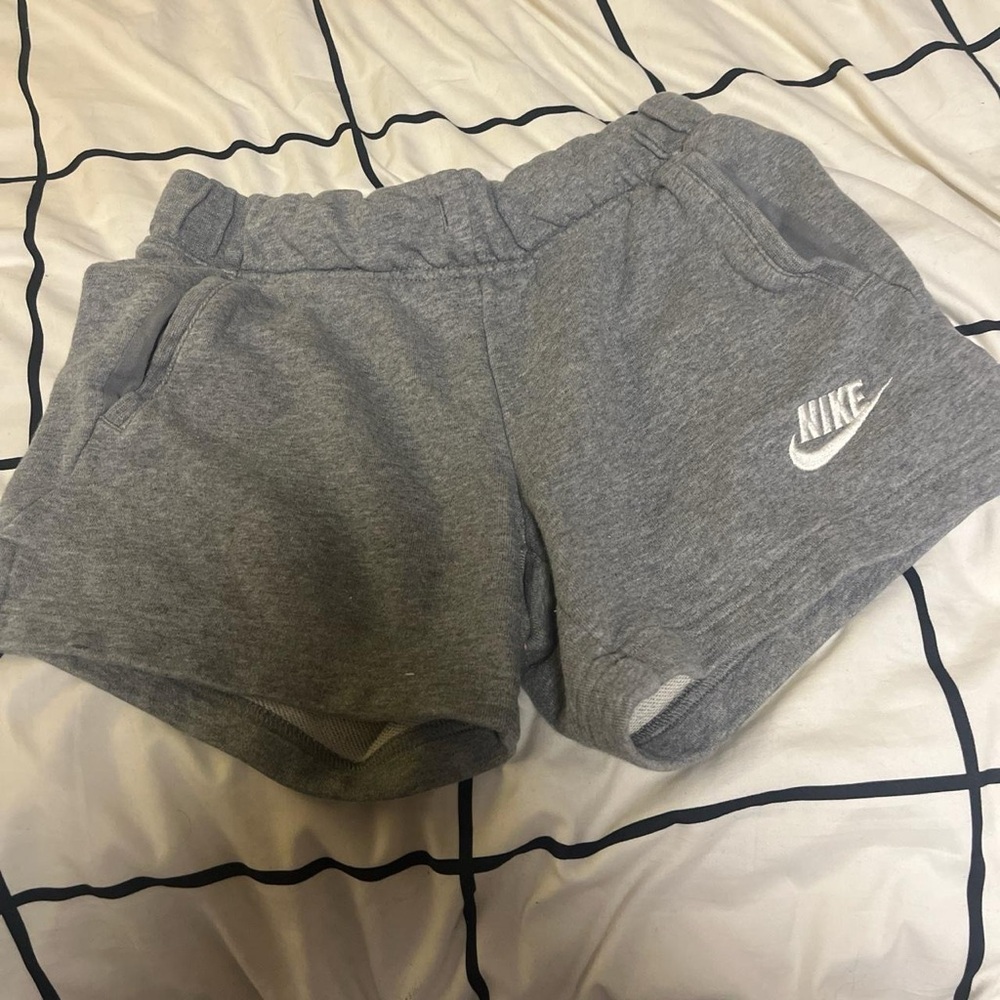 Grey Nike shorts size medium